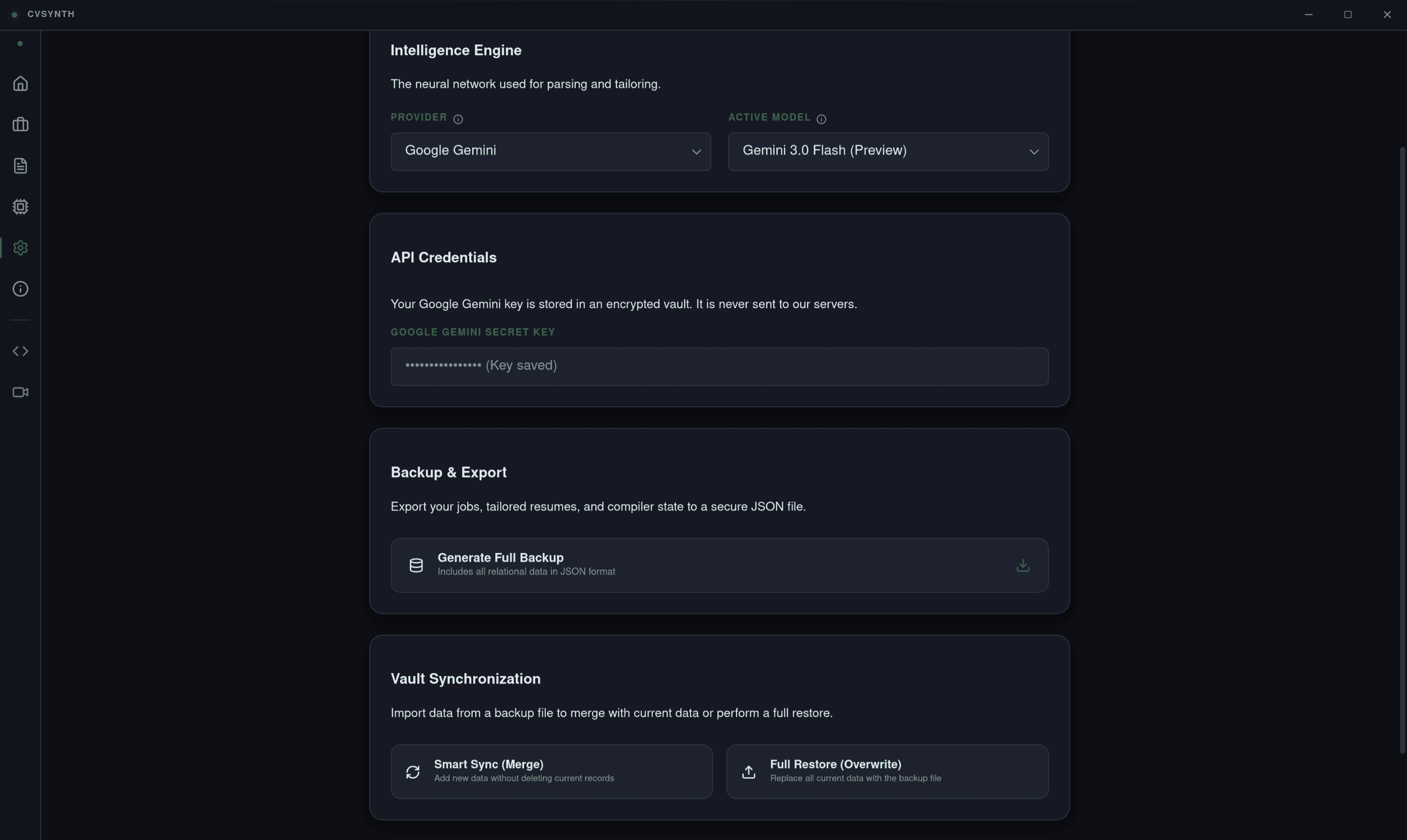 RoleTect Screenshot